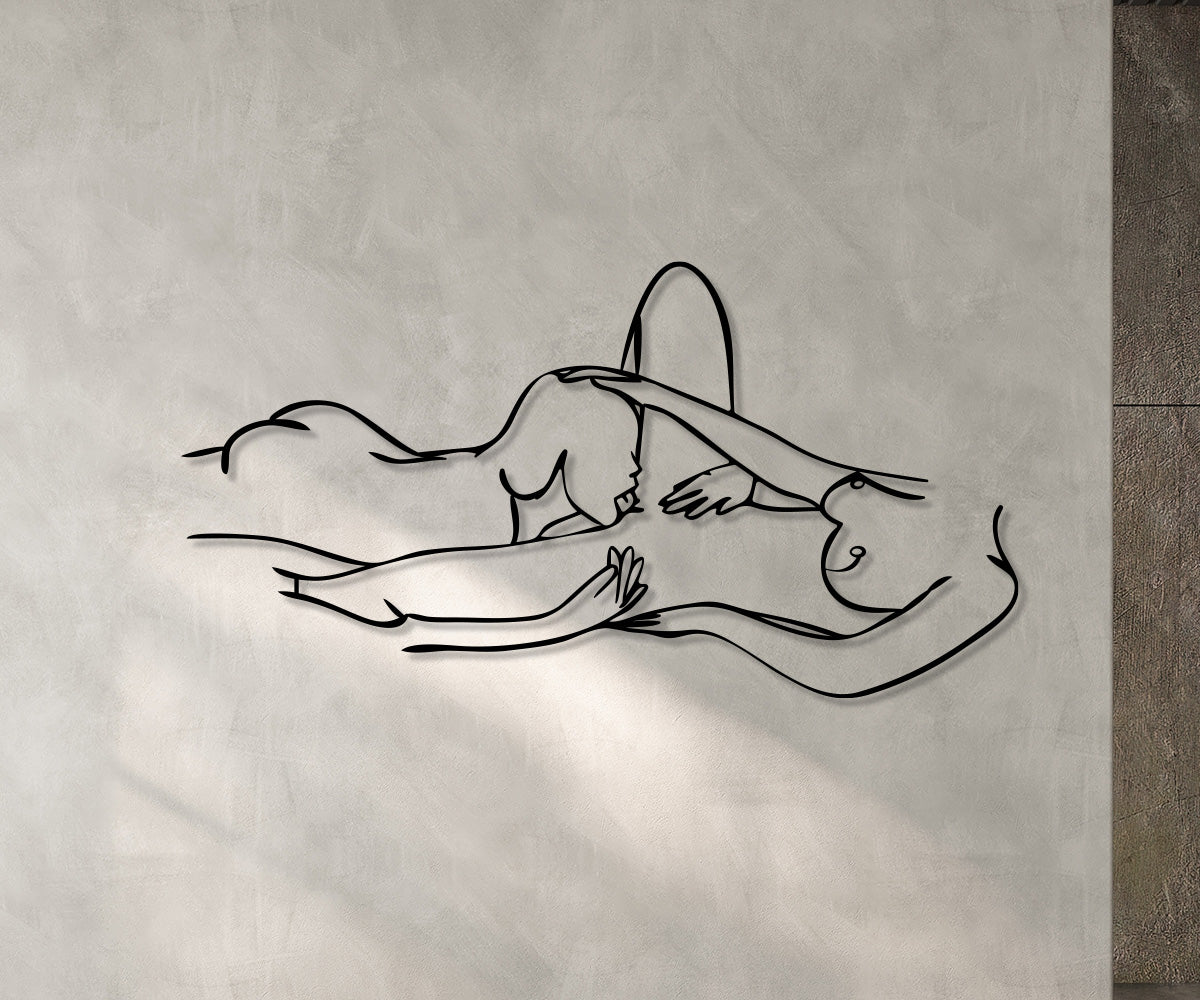 Lesbian Line Art