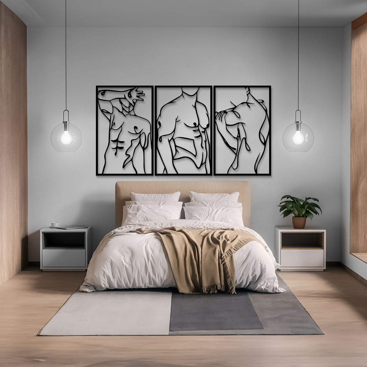 Man-Gay Metal Wall Art - LR0083