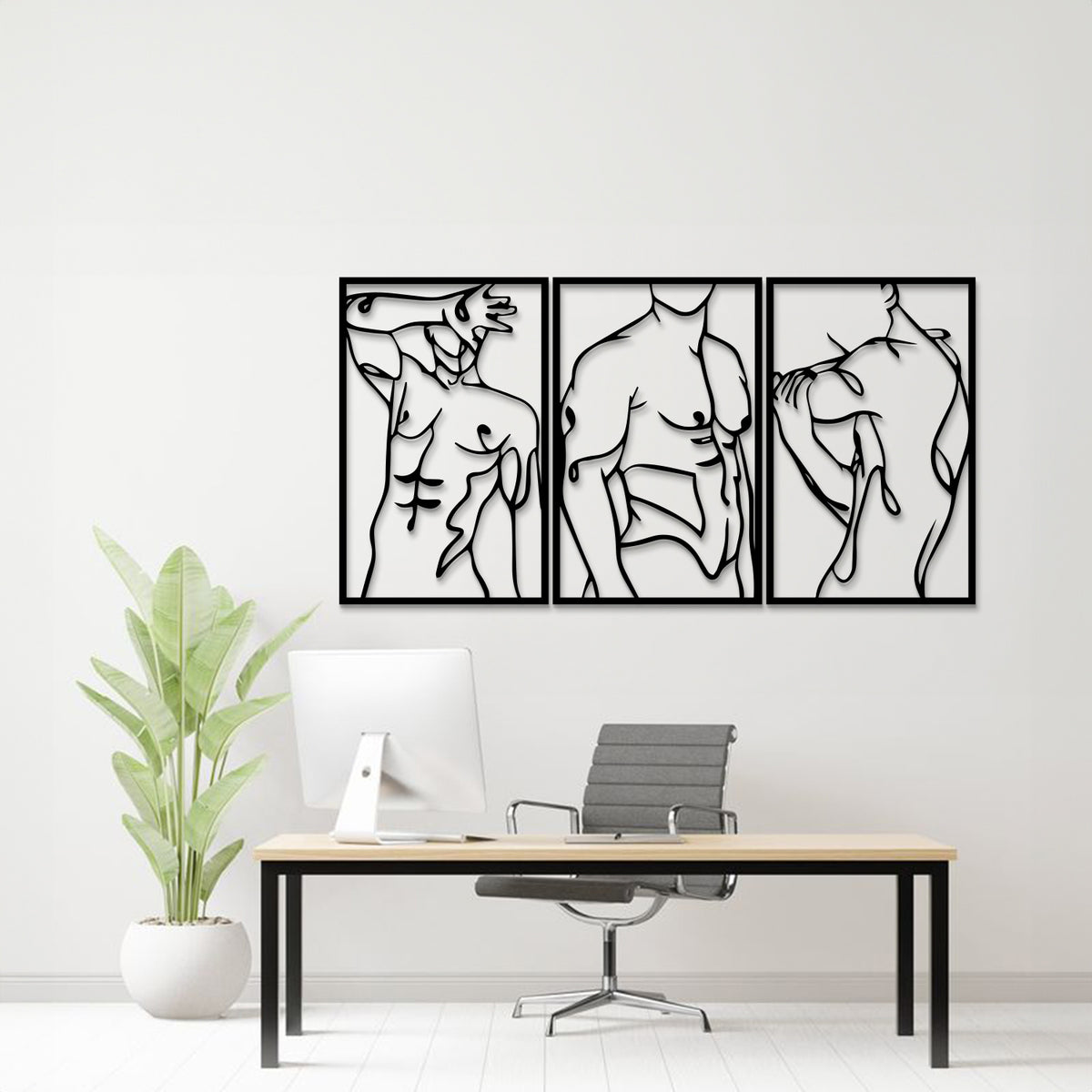 Man-Gay Metal Wall Art - LR0083