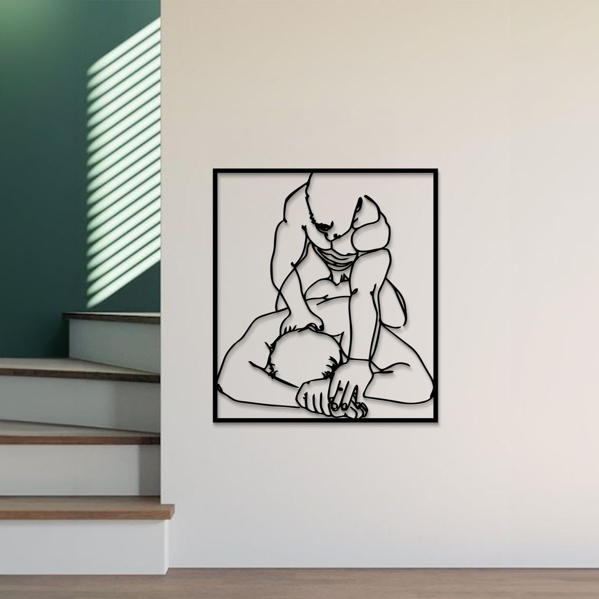 Man-Gay Metal Wall Art - LR0078