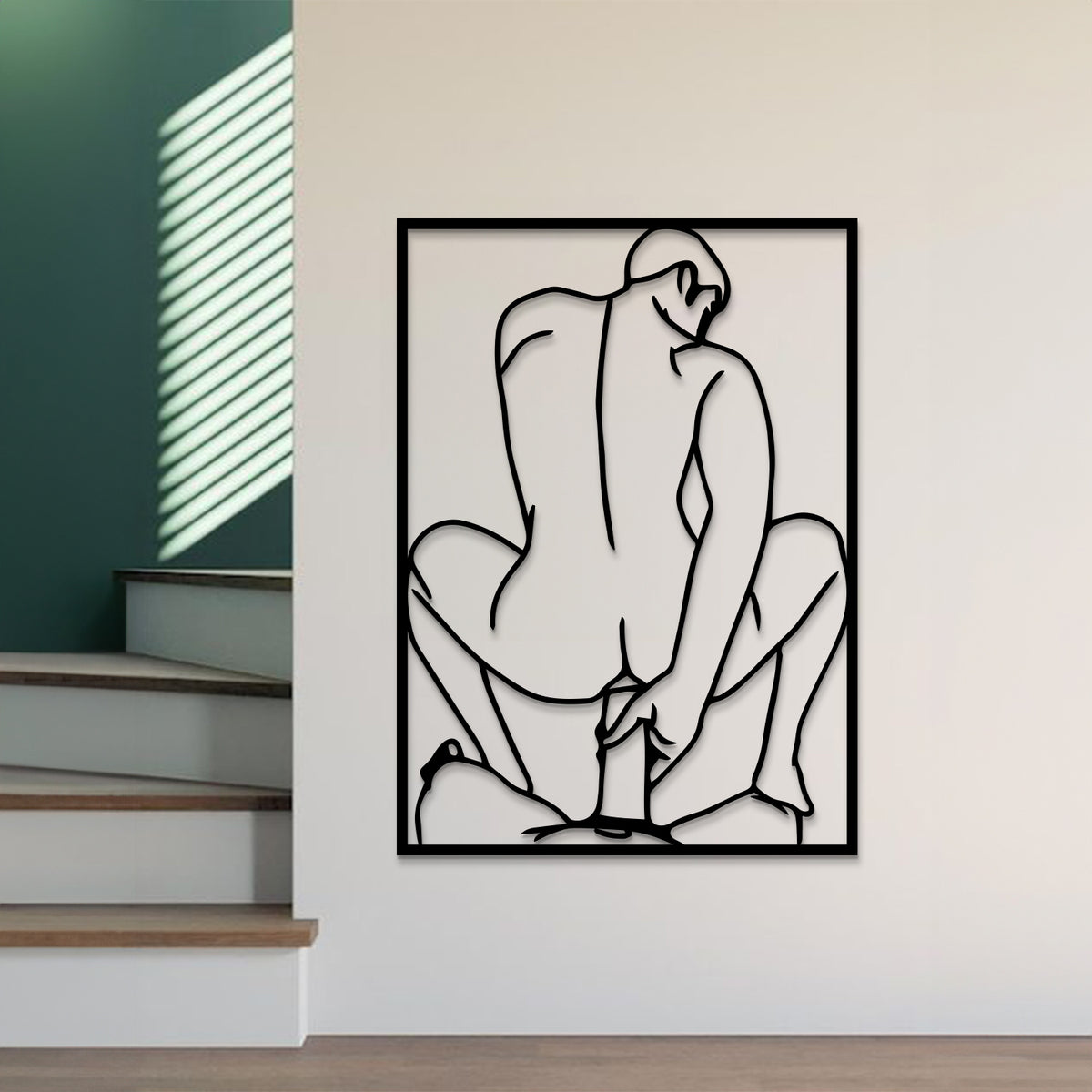 Man-Gay Metal Wall Art - LR0062