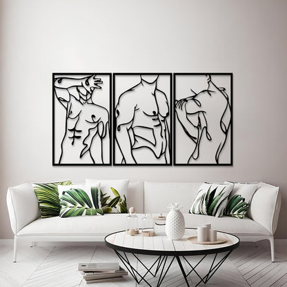 Man-Gay Metal Wall Art - LR0083