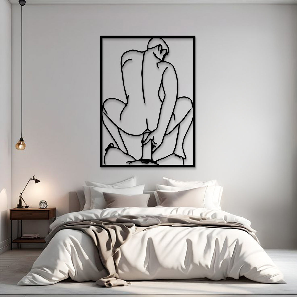 Man-Gay Metal Wall Art - LR0062