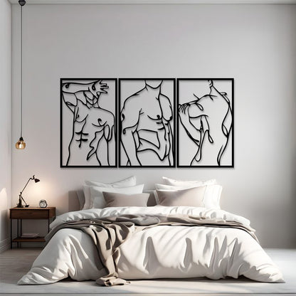 Man-Gay Metal Wall Art - LR0083