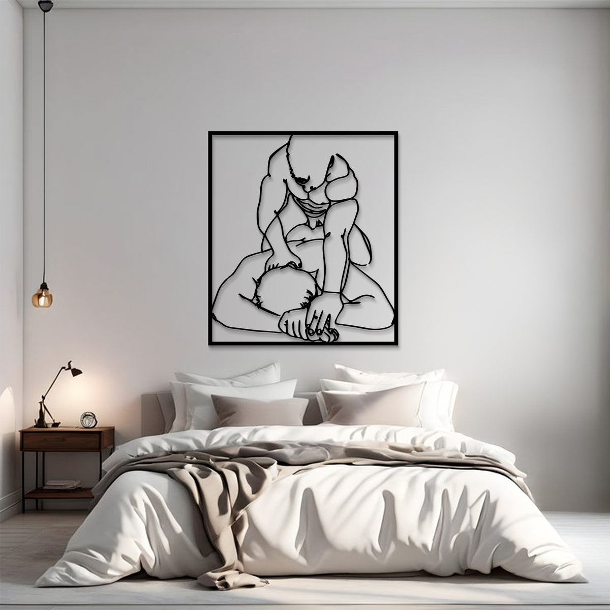 Man-Gay Metal Wall Art - LR0078